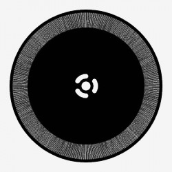 102 mm 445-Schlitz Optische Frequenzscheibe