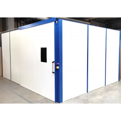 Large Area Laser Safety Cabin for Laser Welding