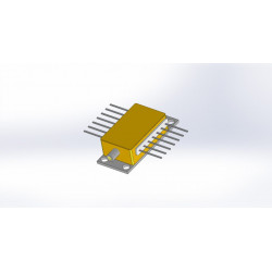 Schematic of DBR laser in 14-Pin Butterfly packaging