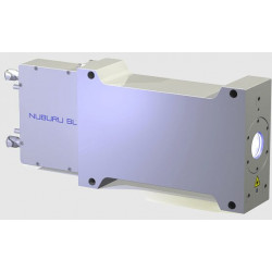 Blue laser source with the highest beam quality for material processing