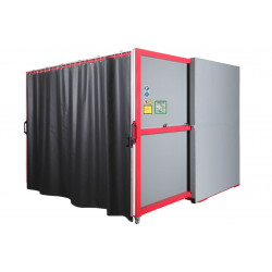 Mobile Laser Safety Cabin for Laser Welding