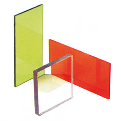 Laser safety window, 765-1400 nm, acrylic