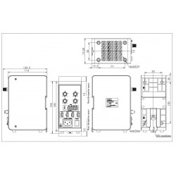 OPT-APA0405F Analoger Controller für Spotbeleuchtungen