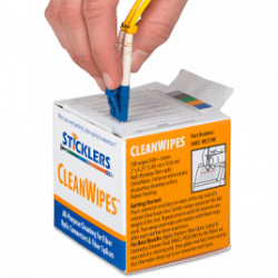 Sticklers™ CleanWipes 90 Fiber Optic Wipes for the Benchtop