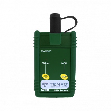 Tempo Communications 573XL 650nm LED Quelle für POF und LDF Tempo Communications 573XL 650nm LED Quelle für POF und LDF