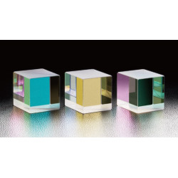 Dielectric Cube Beamsplitters, 1:2