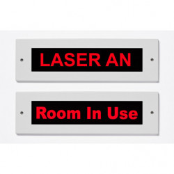 Panneau d'avertissement Laser Ul