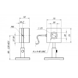 Thermische Sensoren für Low-Power-Laser 50 mJ - 45 J