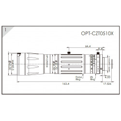 OPT Zoom Telecentric Lens