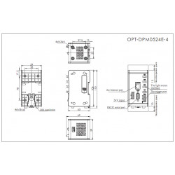 OPT-DPM0524E-4 Digitaler Mini Controller